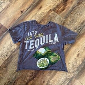 Gray Tequila Graphic Tee